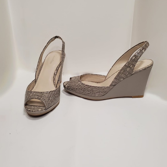 Snake skin wedges Heels - Picture 2 of 3
